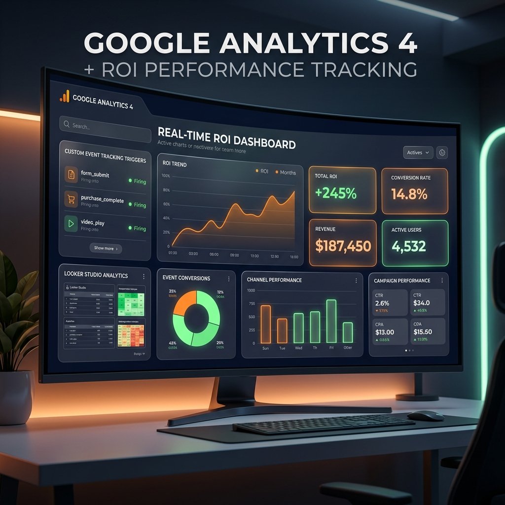 Analytics, GA4 & ROI Performance Tracking in California