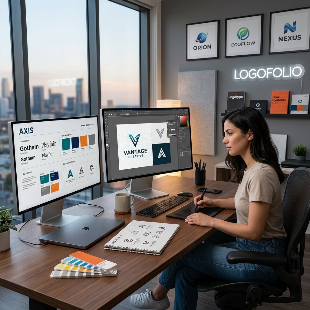 Custom Logo Design & Visual Identity in California