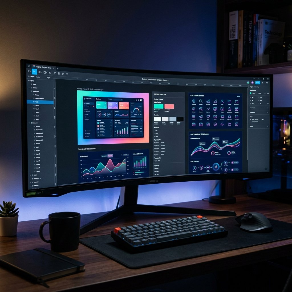 UI Graphic Assets & Custom Illustrations in California